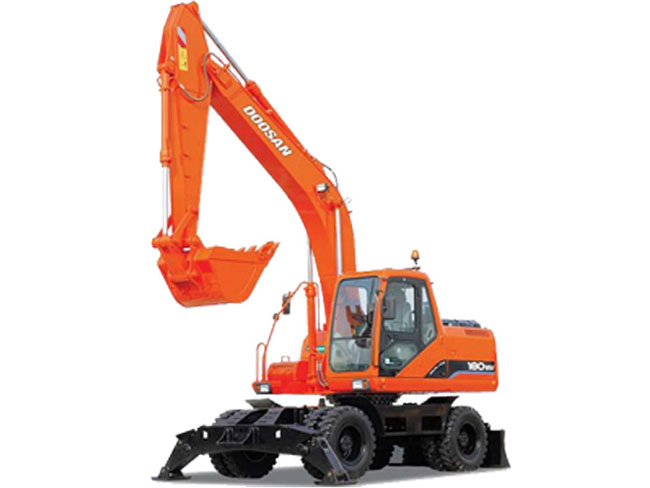 Колесный экскаватор DAEWOO-DOOSAN