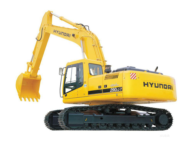 Гусеничный экскаватор HYUNDAI