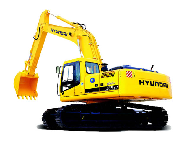 Гусеничный экскаватор HYUNDAI