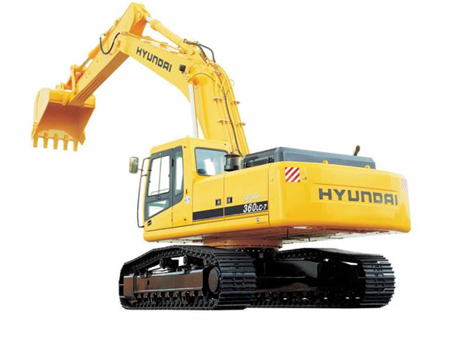 Гусеничный экскаватор HYUNDAI